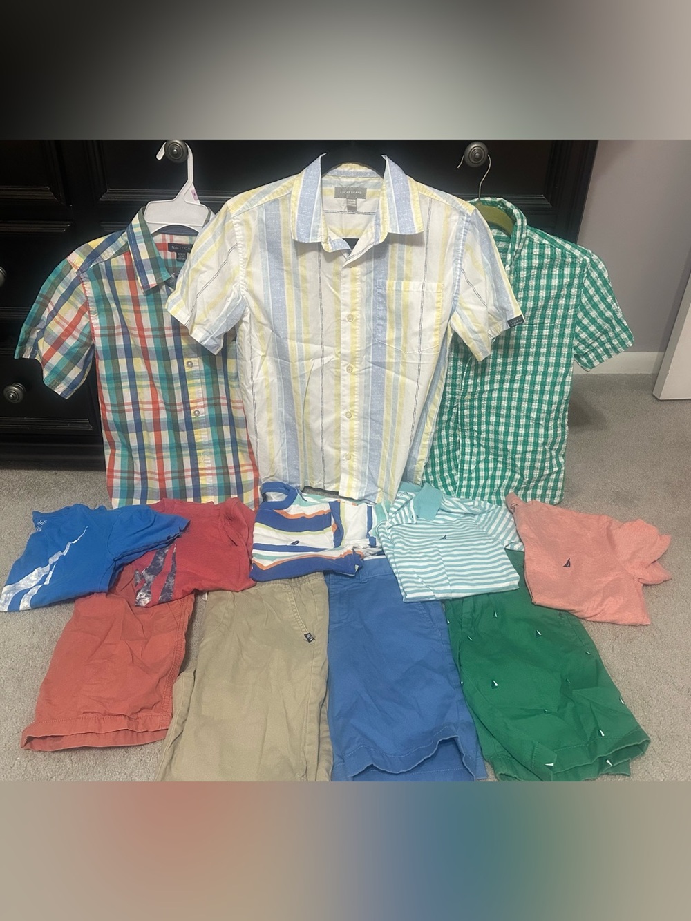 Boys Preppy Dressy Clothing Bundle - Size 10/12 - 12 Pieces